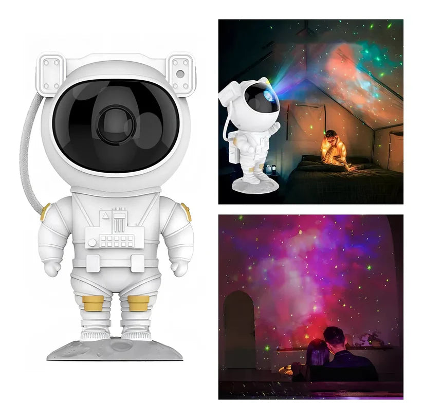 Lampara de Astronauta – Proyector de Galaxias
