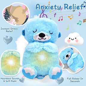 Peluche relajante para bebé que simula respiracion