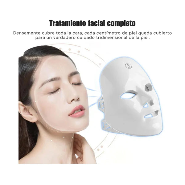 Mascarilla LED de terapia
