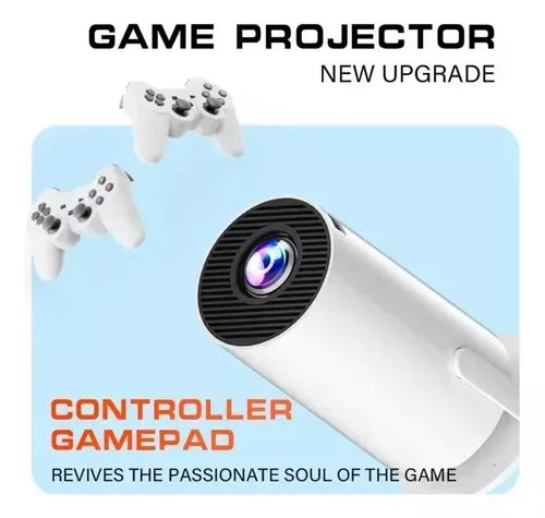 VisionPlay™ M300 MAX – Proyector 2 en 1 con Juegos Retro Integrados