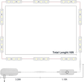 Luces LED de espejo 14 modulos - additional image 3