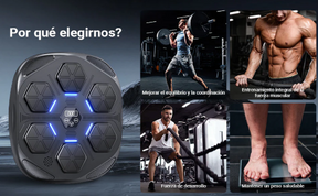 Máquina de Boxeo Musical Inteligente De 6 Puntos con Bluetooth y Luces LED