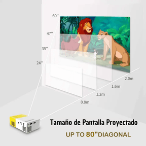 Mini Proyector Portátil 1080P | MagicPro™