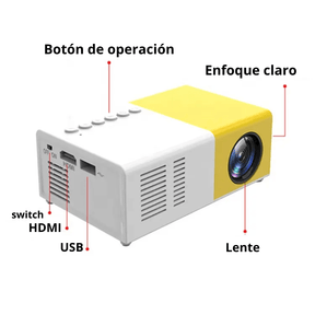 Mini Proyector Portátil 1080P | MagicPro™